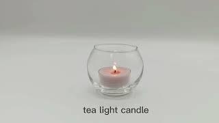 JX3150 Glass Globe Tea Light Holder