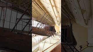 Solar Barque or the Khufu ship from Giza / ​ Exploring Ancient Egypt #shorts