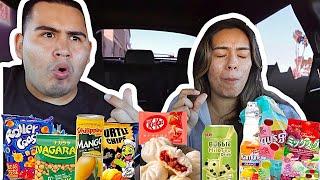 TRYING A VARIETY OF ASIAN SNACKS *SO GOOD*