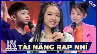 3 TÀI NĂNG RAP NHÍ SUPER 10 phiêu cực cháy, Trấn Thành, Hari mê tít chàng trai nhỏ Tiến Nguyễn