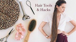 TOOLS AND HACKS FOR HEALTHY HAIR! (Natural Haircare)