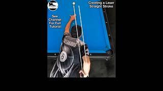 Creating a straight Pool stroke Part 1 (Free Pool Lessons)