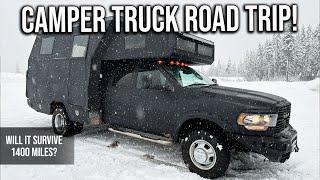 RAM 3500 Camper Truck Road Trip! Will IT SURVIVE 1400 MILES?