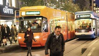 Swiss Trams Zurich | Switzerland has the best intra-city Transport System | Switzerland  Travel Vlog