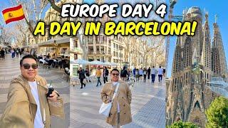 Hello, BARCELONA! Spain Arrival + Exploring La Sagrada Familia & La Rambla!  | JM Banquicio