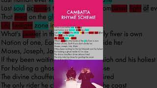 Cambatta is insanely underrated Agree? #Shorts #Rhyming #RhymeScheme #Rhymes #hiphop #Lyricist