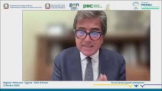 PICCOLI Novara  -  L'intervento del presidente dell'Anci Roberto Pella