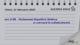 Ședința Parlamentului Republicii Moldova din 21 februarie 2020