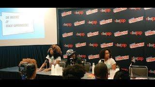 Black Superheroes:  Luke Cage to Black Lives Matter Panel NYCC 2017