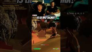 Is lil bro sigma? #romike2013 #fortnite