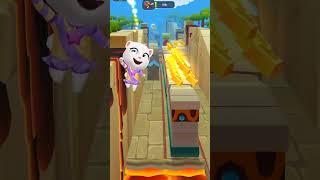 Funny Sort talking Tom Gold Run  Finally Revealed Android Gameplay #talkingtom #shorts #shortfeed