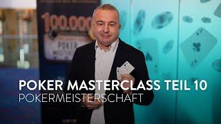 Poker Masterclass der Spielbanken Bayern #10 | Pokermeisterschaft