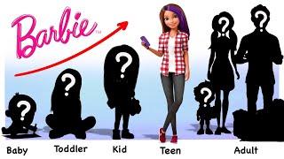 Barbie Growing Up EVOLUTION | Cartoon Wow