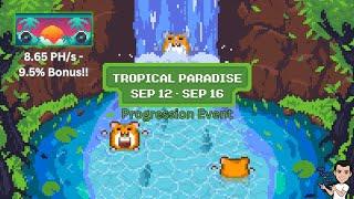 Rollercoin | Tropical Paradise Progression Event