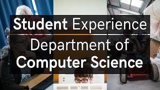 Student Experience - Department of Computer Science