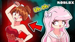 She's Behind Me, Is She?... | Roblox | Survive The Red Dress Girl