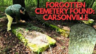 Hidden Carsonville Cemetery: Forgotten Plantation-Era Graves & MORE