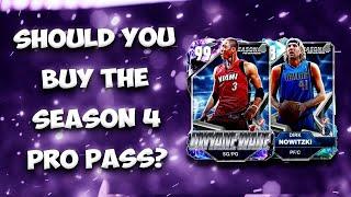 SHOULD YOU BUY THE PRO PASS IN SEASON 4 OF NBA 2K25 MyTEAM??