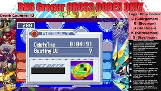 Night 3 of BN6 Gregar CROSS CODES ONLY!!! Only C, E, H, K, and S code chips are allowed for damage!!