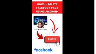 How To Delete Facebook Page On Mobile | Latest Updates 2022.