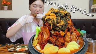 40년 전통이라는 감자탕 맛집 얼마나 다른지 먹어보고 왔어요🫢 Pork Back-bone Stew MUKBANG