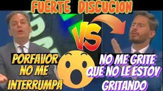 en pleno programa fuerte discucion ente el abogado Roberto Bonafont VS Jose Carlos CRESPO