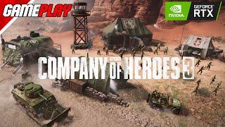 Company of Heroes 3 PC Gameplay  Max Setting  No Commentary  RTX 3070