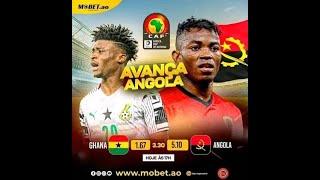 RESUMO GHANA 0-1 ANGOLA [APURAMENTO CAN MARROCOS 2025]