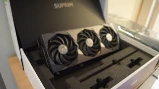 UNBOXING: MSI RTX 3070 Suprim 8Gb