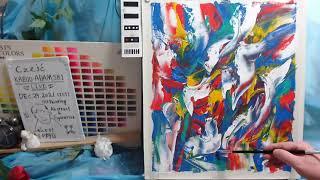 Oil painting abstractday 2 op680-1  [LIVE]--  "Contemporary art"