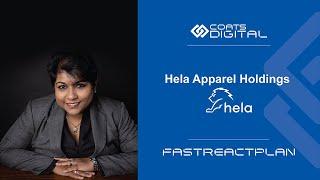 FastReactPlan Customer Testimonial - Hela Apparel Holdings