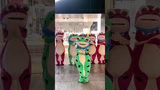 Nhà ếch nhảy đú trend #cute #funny #comedy #ghost #toy #frog #animalcomedy