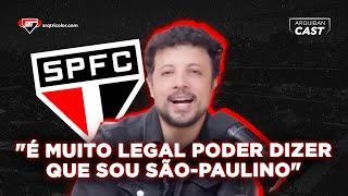 "Bem legal poder dizer 'SOU SÃO PAULINO'" André Hernan conta experiência de REVELAR TIME DO CORAÇÃO