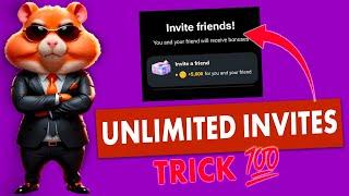 Hamster Kombat UNLIMITED Invite Friends Trick