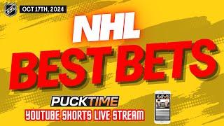 NHL BEST BETS: Free Picks | Predictions | Props | OCTOBER 17