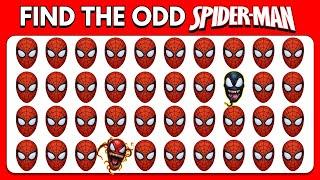 Find the ODD One Emoji Out - Spider-Man: Across the Spider-Verse Edition  |  Emoji Quiz