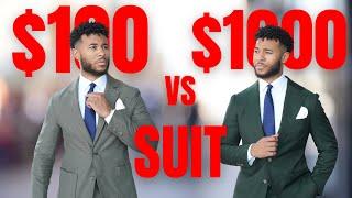 $100 Suit VS $1000 Suit