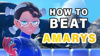 How to Beat Amarys | BB League Elite 4 Member ► Pokemon Indigo Disk DLC