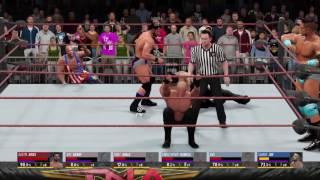 WWE2K16 6-Man Elimination Tag Team Match of the year - TNA Impact