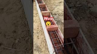 Plinth Beam Shuttering #shorts #ytshorts #shuttering #beam