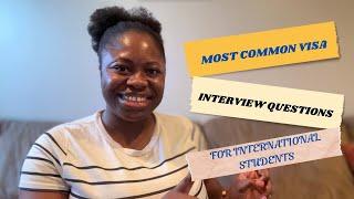 Most Common F1 Student Visa Interview Questions | US Student Visa | International Student