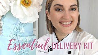 What's in my CAKE DELIVERY EMERGENCY KIT! | Florea Cakes