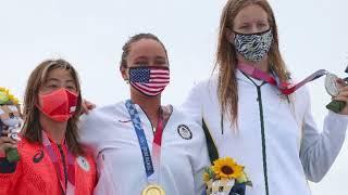 Tokyo 2020: America's Carissa Moore wins the first-ever Olympic women's surfing gold medal