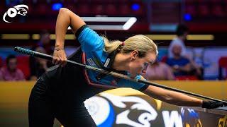 Jasmin OUSCHAN vs Bojana SARAC ▸ 2022 World Women 10-Ball Championship