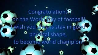 Congratulations to the World Day of football project KSD