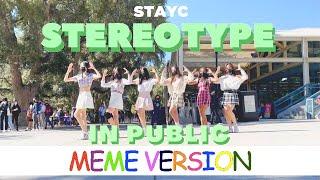 [K-POP IN PUBLIC] STAYC(스테이씨) - 색안경 (STEREOTYPE) Meme Ver Full Dance Cover by SoNE1