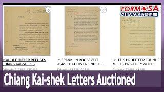 Rare letters show Hitler rejected Chiang Kai-shek’s plea for help against Japan