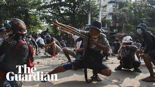 Defiant Myanmar protesters return to streets after bloodiest day since coup