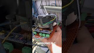 Arduino PLC || Electronic || Circuit || control panel || #arduino #plc #circuit #mintechrobotics