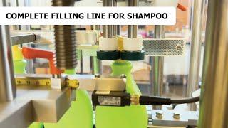 Complete Filling Line for Shampoo I ALBERTINA Machinery s.r.o.